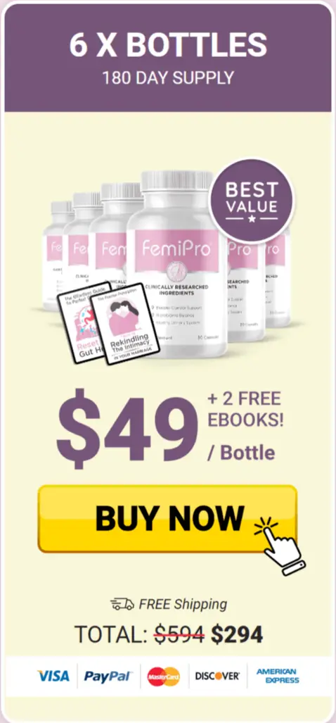 FemiPro best offer package price